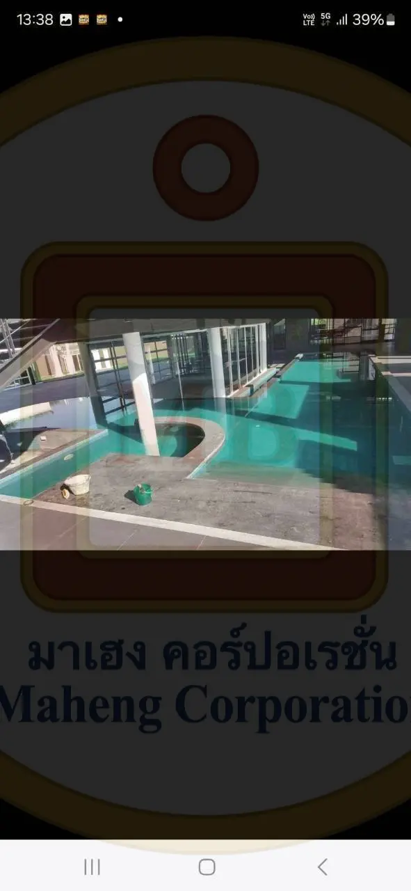 รับสร้างสระว่ายน้ำ พร้อมงานภูมิสถาปัตย์และจัดสวน