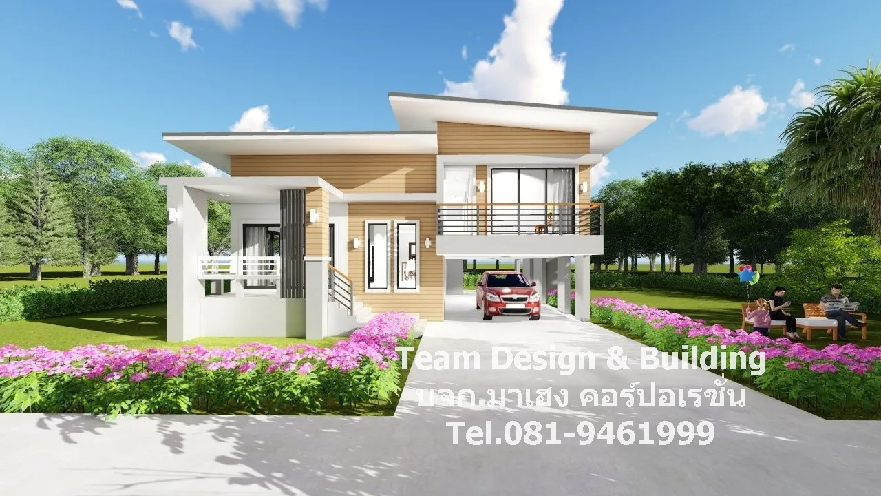 ออกแบบ 3D รับสร้างบ้านอุบลราชธานี