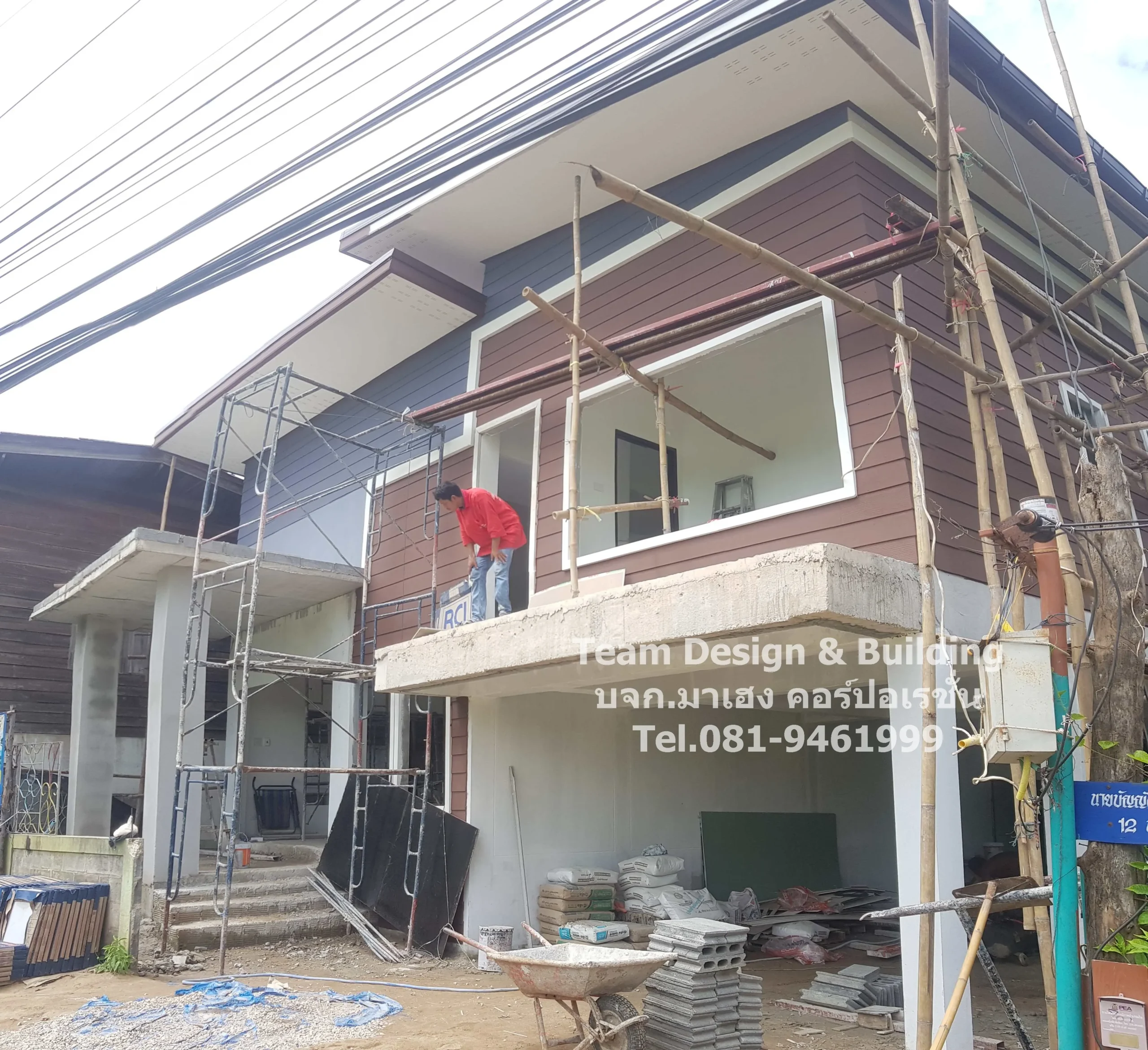 ผลงานก่อสร้าง Maheng 6