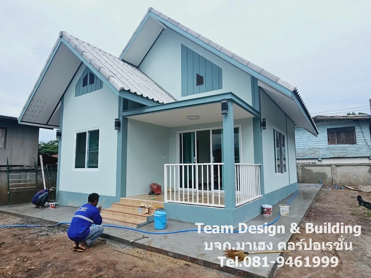 ผลงานบ้านทรงร่วมสมัย อุบลราชธานี